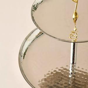 Support à gâteau en bois et résine support à dessert décoratif élégant pour fête d'anniversaire de mariage et utilisation de cuisine à domicile moderne d'Inde - Product Image 3