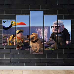 Tableau sur toile imprimé moderne : Décoration élégante pour chaque espace, lot de 5 pièces : Galerie d'art sur toile tendue - Product Image 1