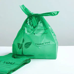 Bolsas de plástico ecológicas con diseño personalizado para camisetas, hechas de materiales reciclados para uso en supermercados, venta al por mayor - Product Image 3