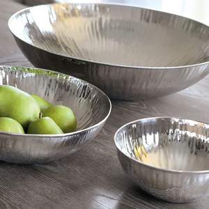 Tazón de Chocolate de Acero Inoxidable Pulido, Ecológico y Hecho a Mano para Golosinas Festivas de Ramadán - Product Image 3