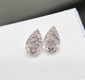 ลูกแพร์3.05กะรัตแท้สีชมพูน้ำตาลแฟนซีตัด VS1หลวมเพชร100% พลอยธรรมชาติที่ผ่านการรับรองจาก Gia สำหรับการใช้เครื่องประดับ - Product Image 1