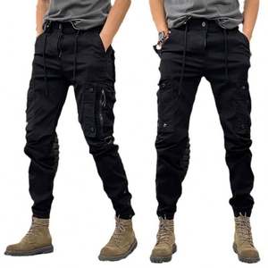 Pantalones Cargo Multibolsillos para Hombre, Proveedor OEM, Pakistán, Outfitize International - Product Image 2