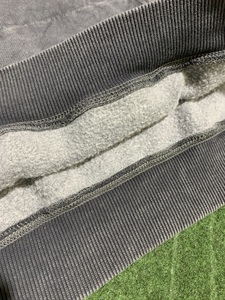 Sudadera con capucha polar de algodón 100% de talla grande para hombre hecha a medida, sudadera de invierno con patrón de tejido sólido, técnica lavada de talla grande - Product Image 5