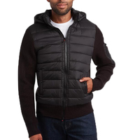 Nouvelle veste matelassée personnalisée coupe-vent pour homme, doudoune gonflée, veste d'hiver personnalisée pour homme