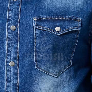 กางเกงยีนส์ผ้าฝ้าย100% สำหรับผู้ชาย, เสื้อลำลองระบายอากาศได้ดีปรับแต่งได้ - Product Image 6