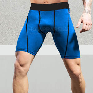 Shorts de compression pour hommes, logo personnalisé, faible MOQ, nouvelle arrivée, shorts de compression pour la course à pied et la salle de sport - Product Image 5