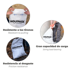 Sac de construction en raphia 50x80 cm - Product Image 4