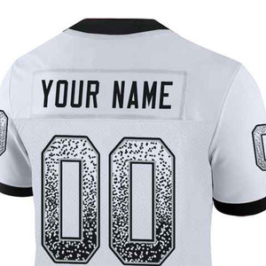 Venta al por Mayor de Camisetas de Fútbol Americano Personalizadas y Transpirables de Manga Corta - Servicio OEM de Alta Calidad con el Último Diseño - Product Image 2