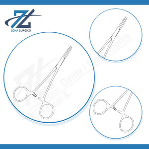 Halstead Mosquito Forceps 125mm Recto, 1-2 dientes, Abrazadera hemostática, Patrón estándar, Junta de caja, Instrumento quirúrgico - Product Image 4