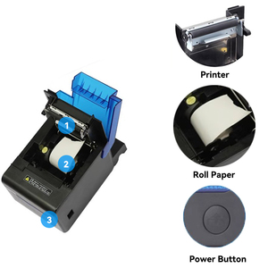 Impresora de etiquetas de códigos de barras de transferencia térmica escáneres e impresoras de códigos de barras - Product Image 2