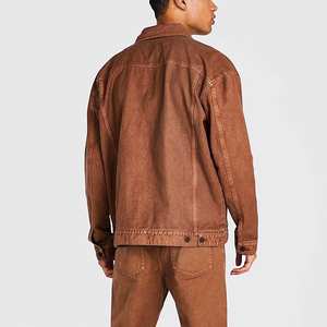 Chaqueta Vaquera para Hombre de Diseño Único y Estilo Moderno de Calidad Superior, Fabricante Pakistaní, Chaqueta Vaquera de Mezclilla para Hombre de Buena Calidad - Product Image 5