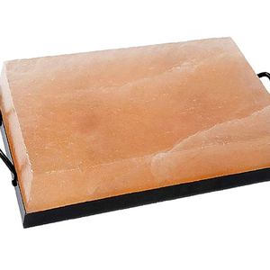 Bloque de sal rosa del Himalaya cuadrado o redondo personalizable OEM, técnica cruda, roca de sal natural para asar y cocinar al por mayor - Product Image 5