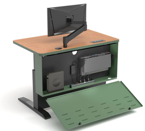 ตู้เก็บของแบบซ่อนพร้อมช่องระบายอากาศสำหรับอุปกรณ์อิเล็กทรอนิกส์ - Product Image 6