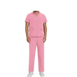 ชุดเครื่องแบบโรงพยาบาลแบบสบายสำหรับพยาบาลชายชุดสครับทางการแพทย์ผลิตจากแบรนด์ - Product Image 3