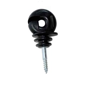 แหวนฉนวนรั้วไฟฟ้า I-16 PW BLK สำหรับเสาแบบเกลียว - Product Image 3