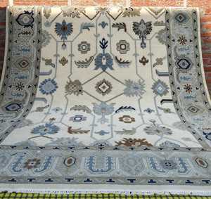 Haute qualité 6x8 moderne rose laine tapis tapis ensembles tissé à la main brodé prix usine antidérapant pour salon abstrait - Product Image 4