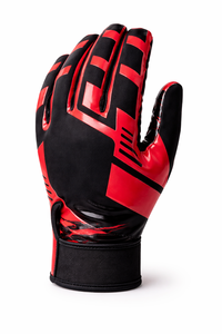 Guantes de Receptor de Fútbol Americano con Palma de Agarre Mejorado para Partidos y Prácticas, Duraderos, Suministro Personalizado para Equipos - Product Image 5