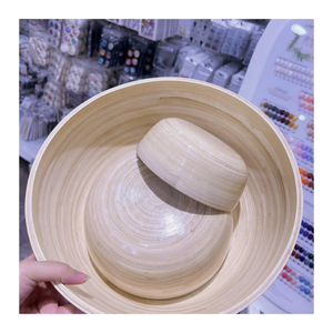 Bol en bambou naturel fait à la main du Vietnam Premium Eco Friendly Export Wholesale Bulk Supply - Product Image 6