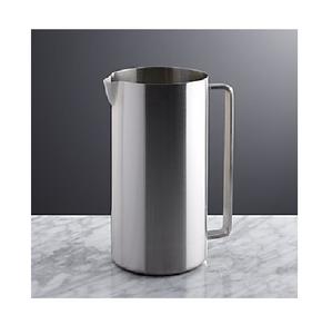 Jarra de agua de acero inoxidable de primera calidad con tapa para cocina, comedor, oficina, diseño duradero a prueba de herrumbre para hidratación diaria - Product Image 4