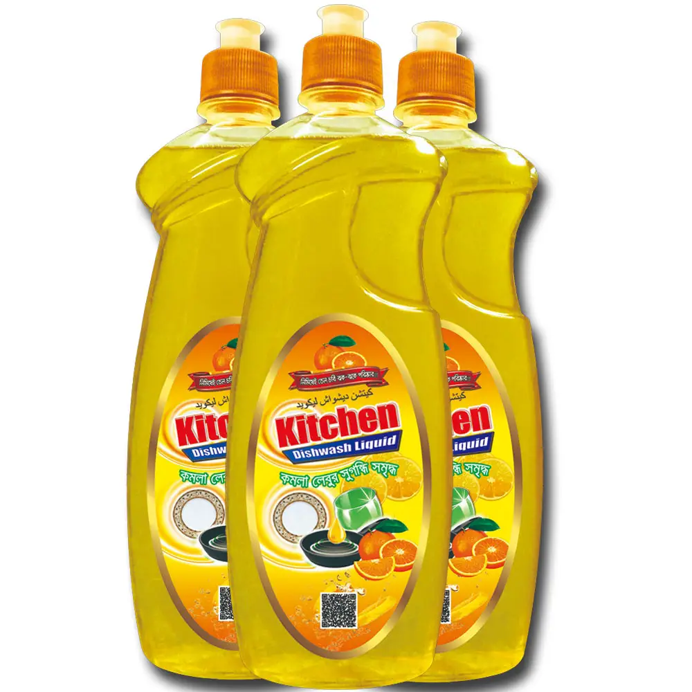 食器洗浄液メーカー卸売工場価格オレンジ & レモンフレーバー家庭用クリーニングアイテム500 ml