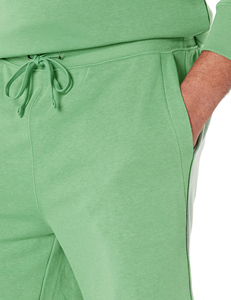 100% Polyester Mid Waist Solid Breathable Canvas Fabric Drawstring Closure Street Style Vintage Look <b>Patch</b> Embroidery Joggers - Product Image 3