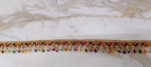 ผ้าลูกไม้ guipure ตกแต่งอย่างมีสไตล์สำหรับงานฝีมือผ้าม่านโครงการ DIY คุณภาพส่งออกจำนวนมากนำเสนอ - Product Image 4