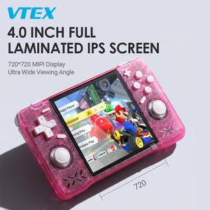 4.0 นิ้วคอนโซลเกมมือถือ RK3326 CPU 2.4G WIFI ประเภท C OTG 4000mAh มินิเกมเครื่องเล่นเกมอุปกรณ์วิดีโอเกมคอนโซล - Product Image 4
