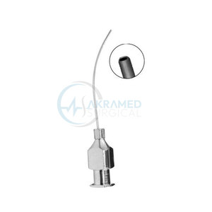 Oferta Especial: Cánulas Oftálmicas Ligeras de Acero Inoxidable Alemán Akramed Surgical AS-EC-07, Fuente de Alimentación Manual, Certificación CE ISO Clase I - Product Image 1
