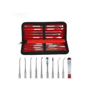 Ensemble de 8 instruments de microchirurgie dentaire FIDA International FD-5012 en acier inoxydable de haute qualité, instruments chirurgicaux CE - Product Image 3