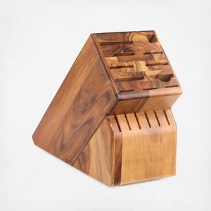 Portacuchillos de cocina de madera elegante de alta calidad OEM y ODM para organizador de almacenamiento de encimera para cocina de Vietnam - Product Image 1