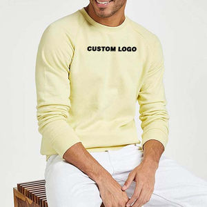 Sweat-shirt à col rond en polaire pour homme, écologique, brodé, en provenance du Pakistan, faible MOQ, marque privée, respirant - Product Image 3