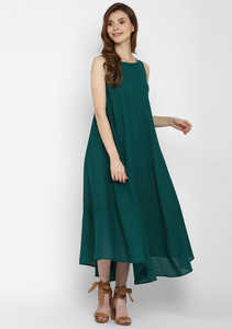 Vestido largo bohemio sin mangas a la moda para mujer, ropa elegante para fiesta con tela tejida explosiva hasta el suelo al por mayor - Product Image 2