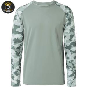 Chemise de pêche UV à manches longues pour hommes légers 100% Polyester chemise de pêche en gros imprimée par sublimation personnalisée - Product Image 1