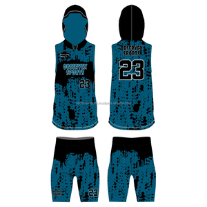 Uniforme de football américain 7v7 personnalisé à compression pour jeunes, sans manches - Product Image 1