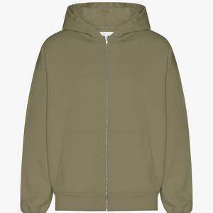 เสื้อฮู้ดกันหนาวผ้าฝ้าย100% มีฮู้ดโอเวอร์ไซส์พิมพ์ลายพัฟ3D สกรีนลายพิมพ์พัฟโลโก้กำหนดเอง - Product Image 5