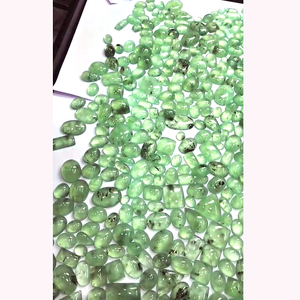 หินลูกแพร์ธรรมชาติขนาด14-28มม. 391ชิ้นทำจากหินวงรีทรงหลวมลายแฟนซีพลอยเทียมเทียมคริสตัลควอทซ์5610cts ลอตขนาด20มม. - Product Image 2