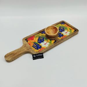 Plateau de service en bois imprimé en émail au meilleur prix par Tradebyd une entreprise de fabrication indienne - Product Image 1