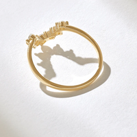 Bague de mariage incurvée en or massif 14K 18K 10K avec diamant de laboratoire certifié, style vintage, en forme de V, pour empiler, idéale pour les fêtes