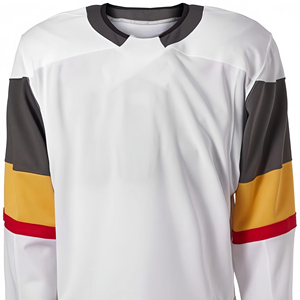 ชุดเสื้อกีฬาฮ็อกกี้น้ำแข็งตามสั่งเครื่องแบบทีมที่มีการระเหิดและเย็บปักถักร้อยเครื่องแต่งกายฮ็อกกี้น้ำแข็งระดับไฮเอนด์ - Product Image 1