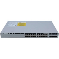 Switch Cisco Catalyst C9200L-24P-4X-A de 24 Puertos Gigabit PoE+ 370W 4x10G SFP+ 8 Unidades Apilables, Switch de Red Empresarial de Capa 3