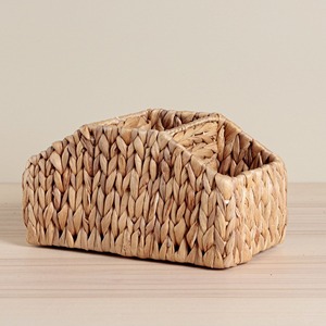 Desktop accessories high quality cute pen holder <b>water</b> hyacinth stationery pencil basket <b>containers</b> - Product Image 6