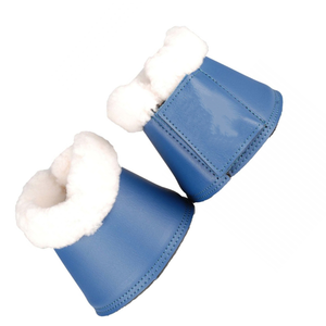 Bottes de protection en cuir PU imperméable et polyester teddy conçues pour l'entraînement quotidien à l'équitation - Product Image 6