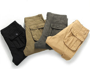 Pantalons cargo à poches multiples, pantalons cargo personnalisés en gros, pantalons de travail camouflage, pantalons pour hommes, vêtements de travail pour hommes - Product Image 5