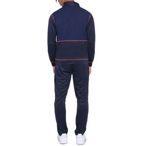 Conjunto de chándal de poliéster ajustado para hombre, novedad de 2025, gran oferta, ropa para correr para invierno, patrón sólido - Product Image 2