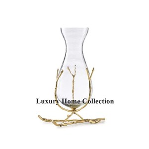 Stylish Ready to Ship Crystal Glass Flower Vase <b>Tree</b> Branch Shape Stand and Holder Vase and Pot Multi Color <b>Tabletop</b> Supplies - Product Image 2