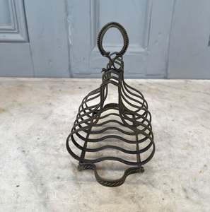 ที่วางขนมปังโบราณสีเงินแบบใหม่ สำหรับใส่ขนมปังแผ่น อุปกรณ์ครัวสำหรับจัดเก็บและจัดระเบียบในบ้าน - Product Image 4