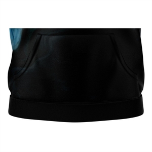Sudadera con Capucha Unisex de Felpa para Hombre, Corte Regular, Casual, Bordada, Gruesa, Lavada al Ácido, con Parches Desgastados, para Invierno - Product Image 5