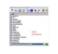 Última actualización 2026R1: Base de datos de software de alineación de ruedas Pro32 JBC Hofmann