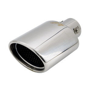 Tuyau d'échappement incliné ovale en acier inoxydable de 57 mm - Product Image 3