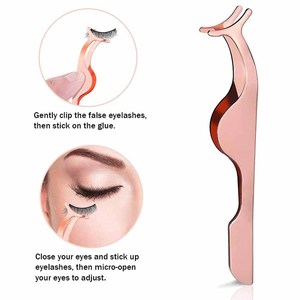 Applicateur de cils à pointe arrondie incurvée, outils de maquillage de marque privée pour les extensions de cils - Product Image 3